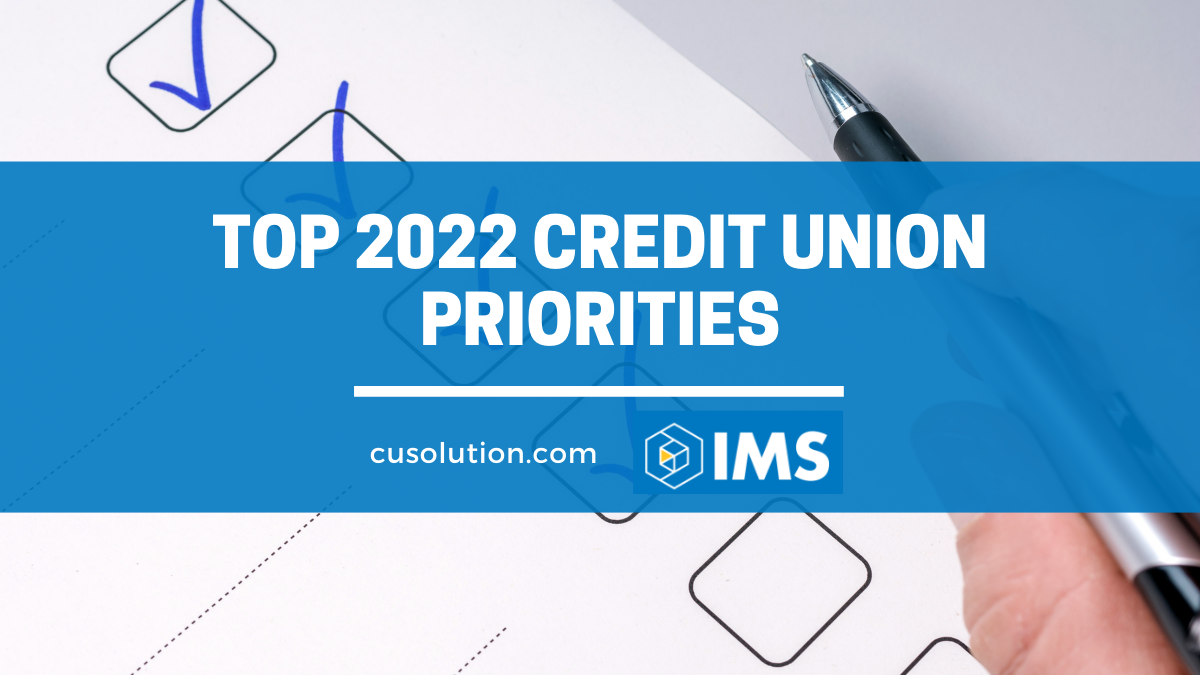 2022 credit union priorities